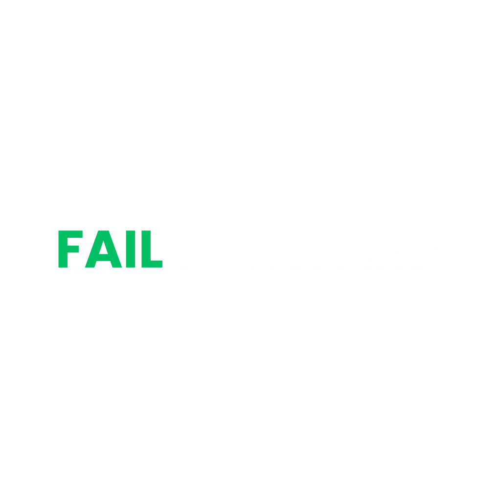 Premium Unisex  Hoodie – FAIL FORWARD | Failscool Black Collection