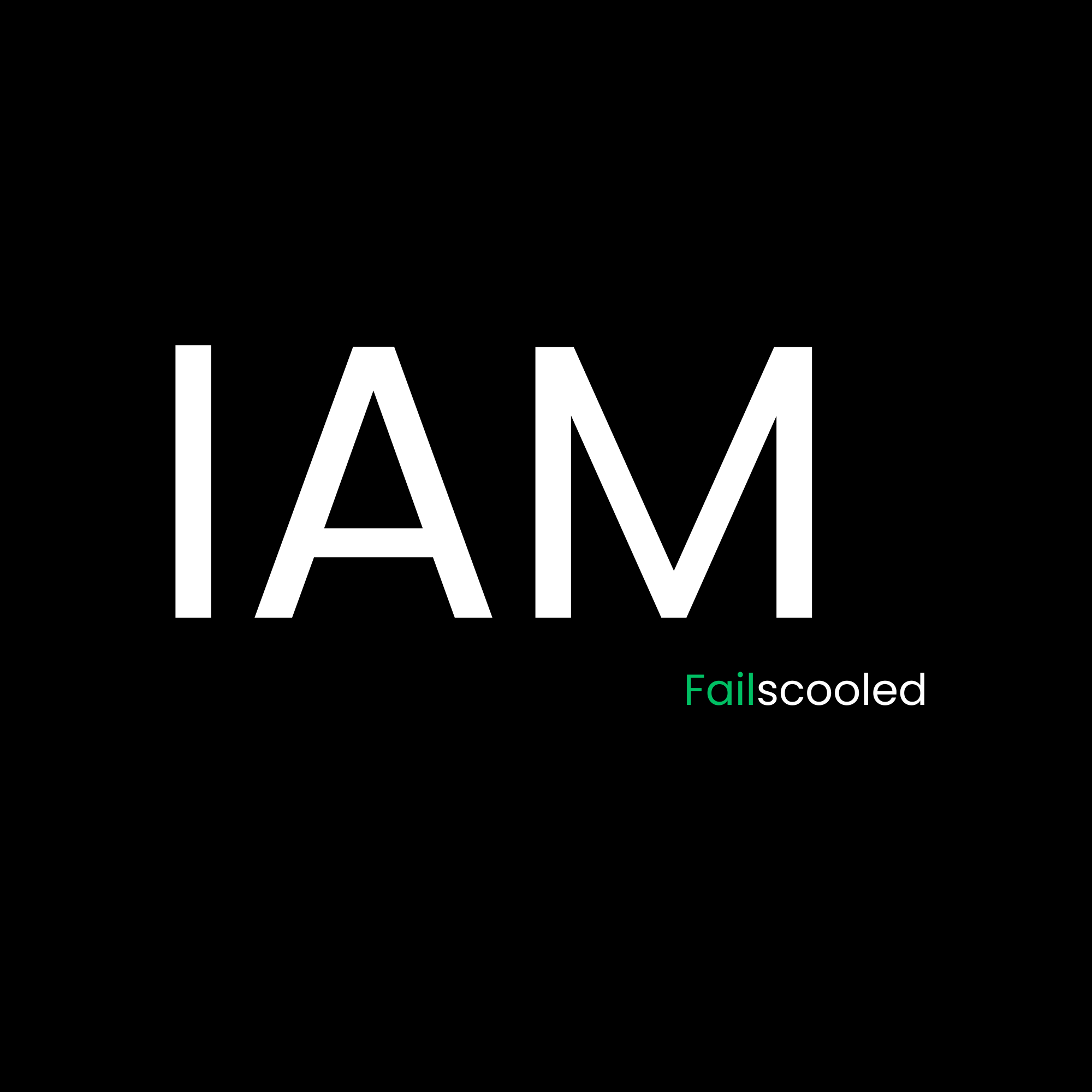 Unisex Staple Eco T-Shirt – I AM FAILSCOOLED | Failscool Black Collection
