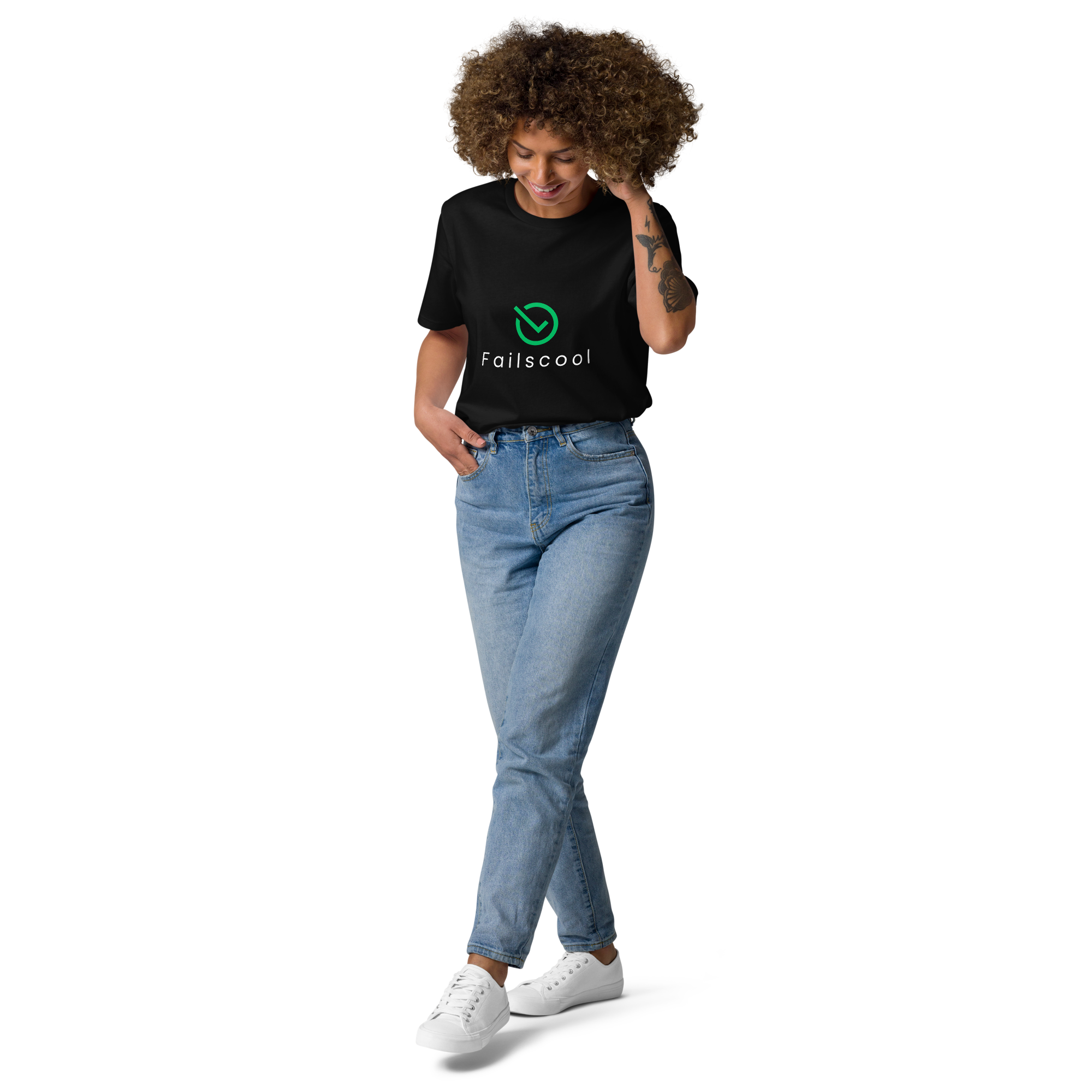 Failscool™ Premium Organic Unisex T-Shirt – THE ORIGINAL | Failscool Black Collection